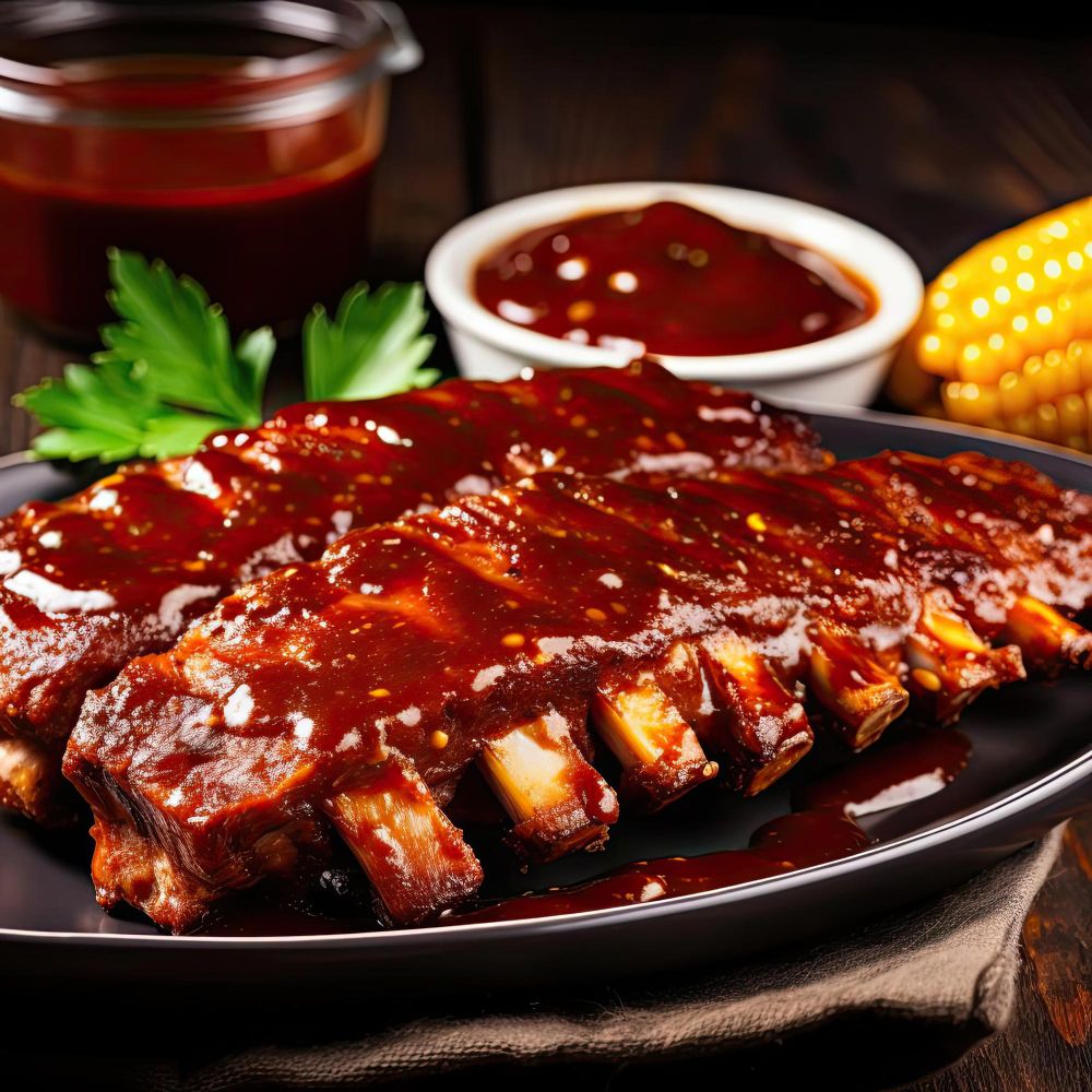Tajskie żeberka w sosie miodowym