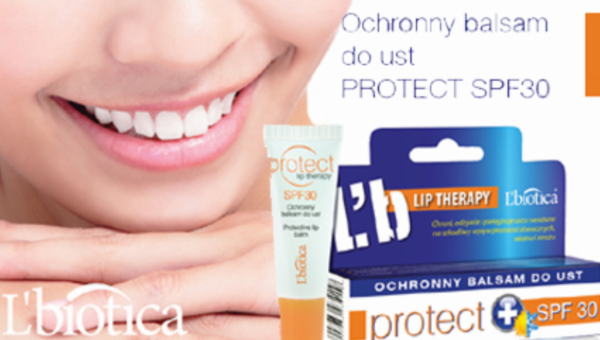 L’biotica: Ochronny balsam do ust PROTECT SPF 30 – uśmiech w każdych warunkach