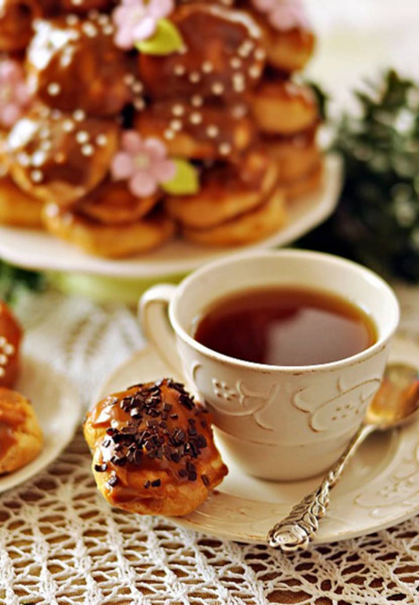 Tort ptysiowy Palma z Murzynkiem Bielmar