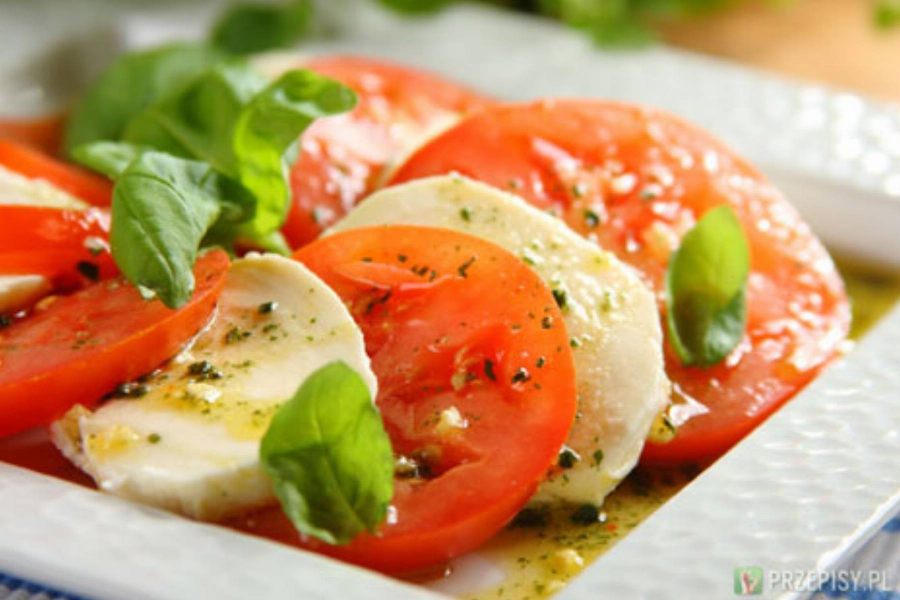 Pomidory z mozzarella