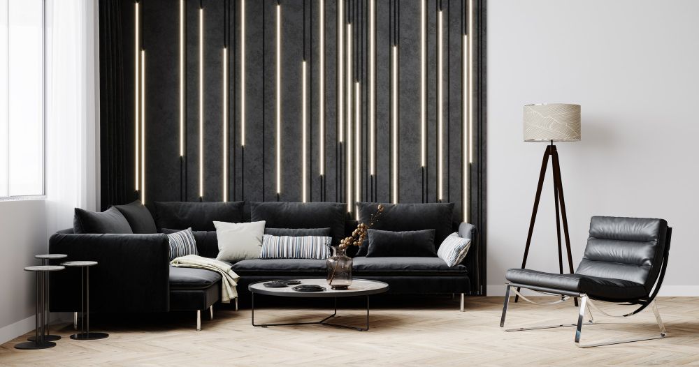 Klasyczna biel i czerń we wnętrzach fr Klasyczna biel i czerń we wnętrzach