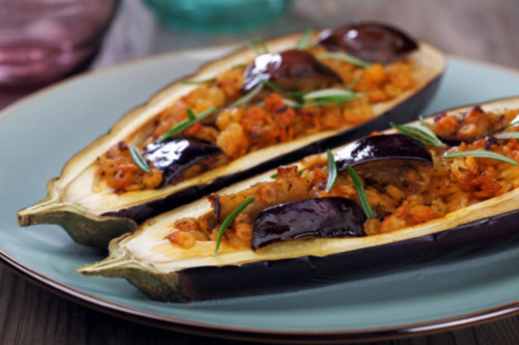 Baklazan z makarone fot. Miedzybrodzki Makaron