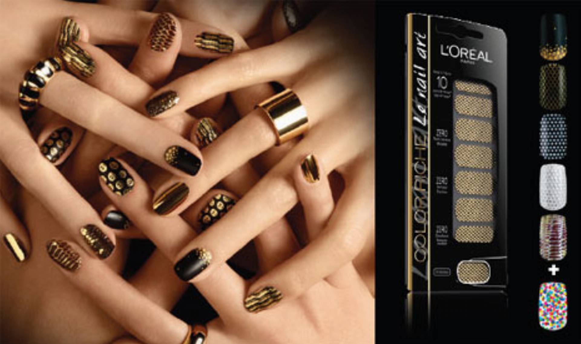 Naklejki na paznokcie L'Oreal