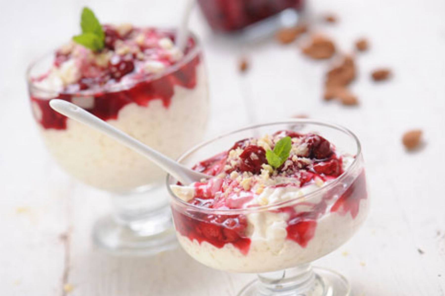 Ris a la mande – letni ryzowy deser