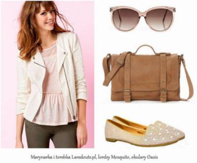 Stylizacja - biala marynarka (1)