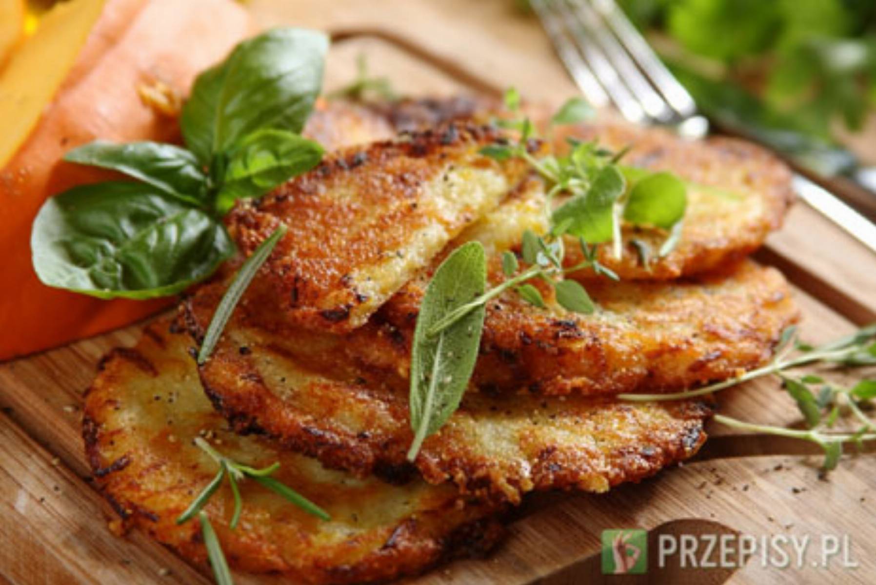 Chrupiace placki z dyni