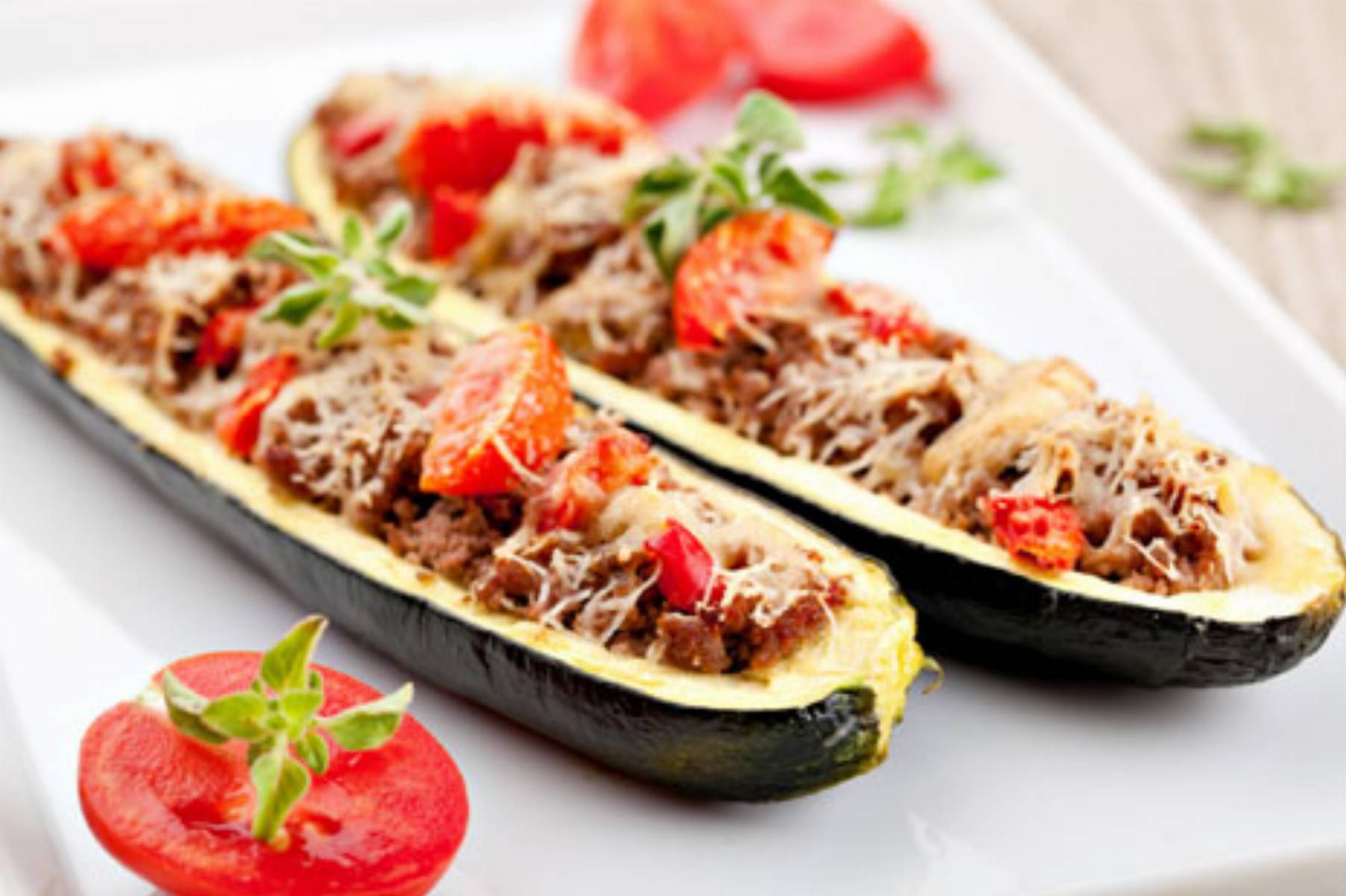 Cukinia faszerowana miesem