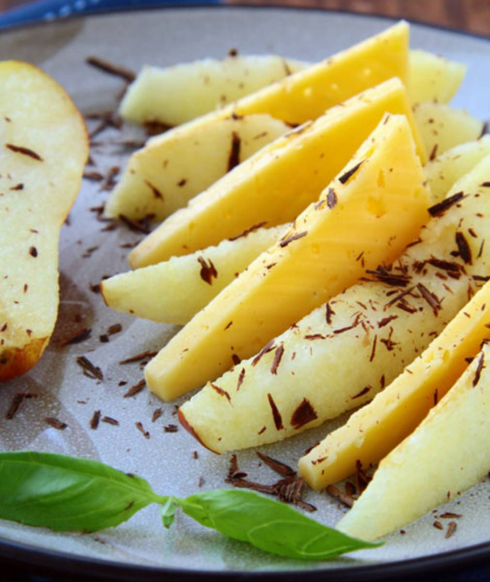 Gruszki z zoltym serem fot. MSM Monki