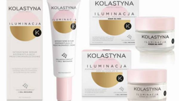 Kolastyna ILUMINACJA: linia kosmetyków rozświetlająco-przeciwzmarszczkowych!