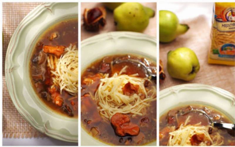 Zupa grzybowa fot. Miedzybrodzki Makaron