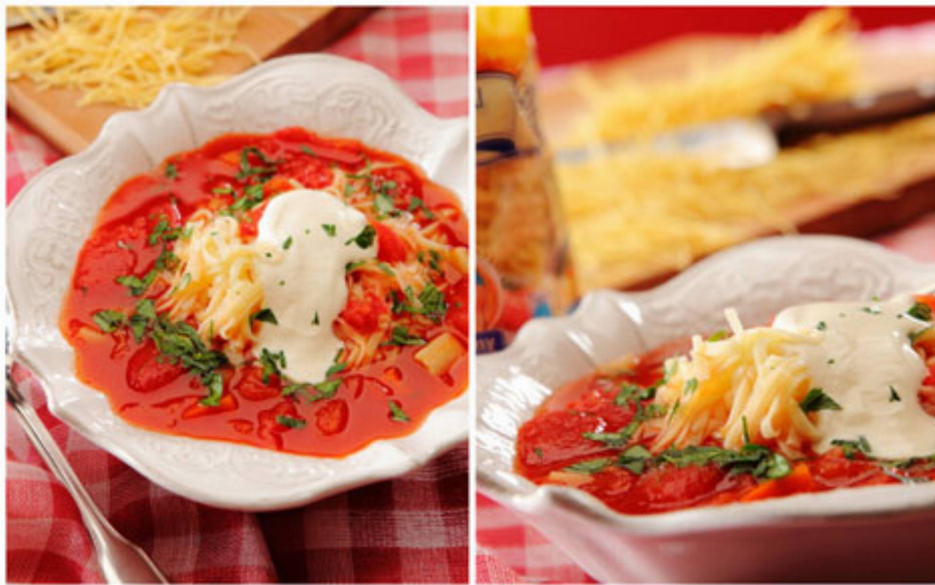 Zupa pomidorowa fot. Miedzybrodzki Makaron