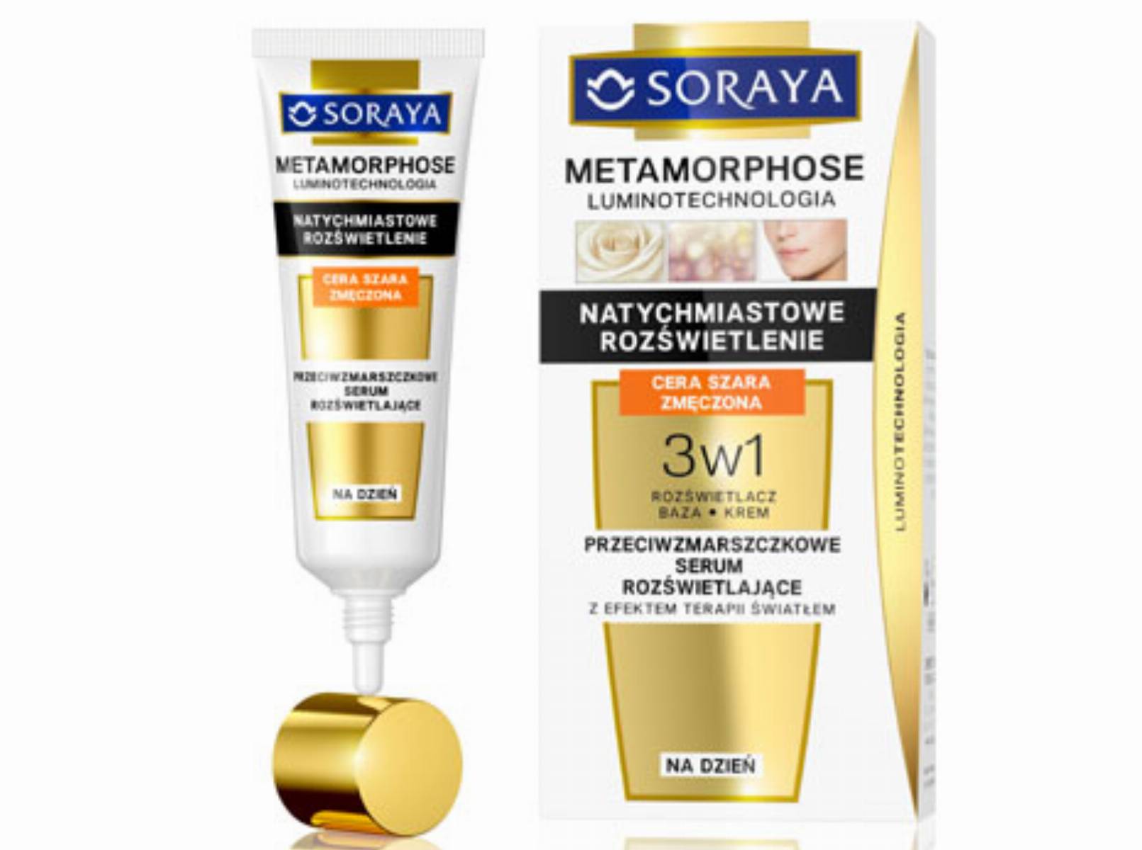 Soraya Methamorphose Przeciwzmarszczkowe serum rozswietlajace na dzien