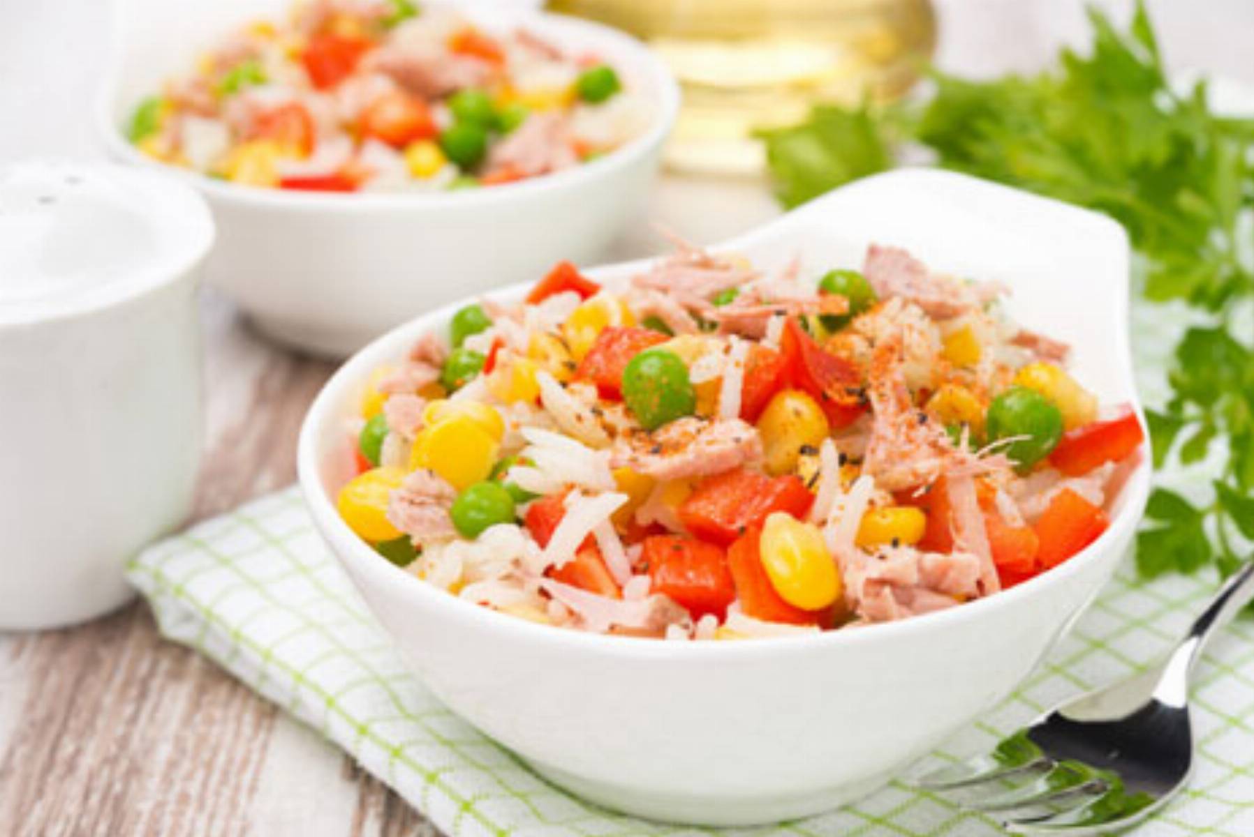 Niskokaloryczna salatka