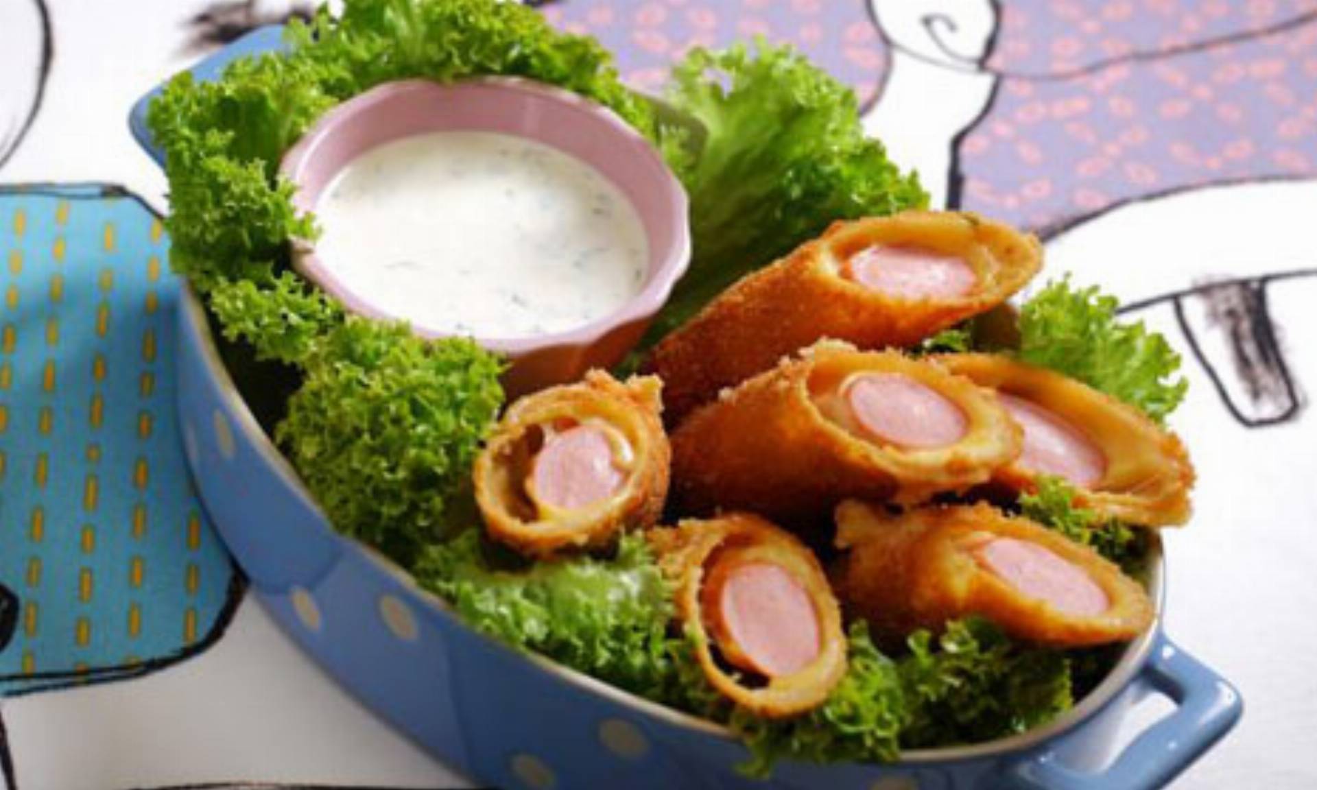 Parowki Paryzanki panierowane z serem zoltym fot. ZM Pekpol