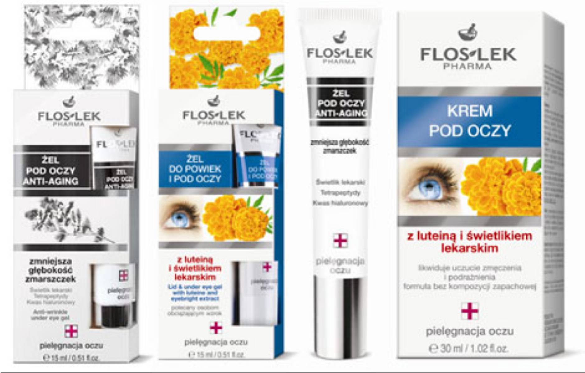 Pielegnacja skory wokol oczu Floslek