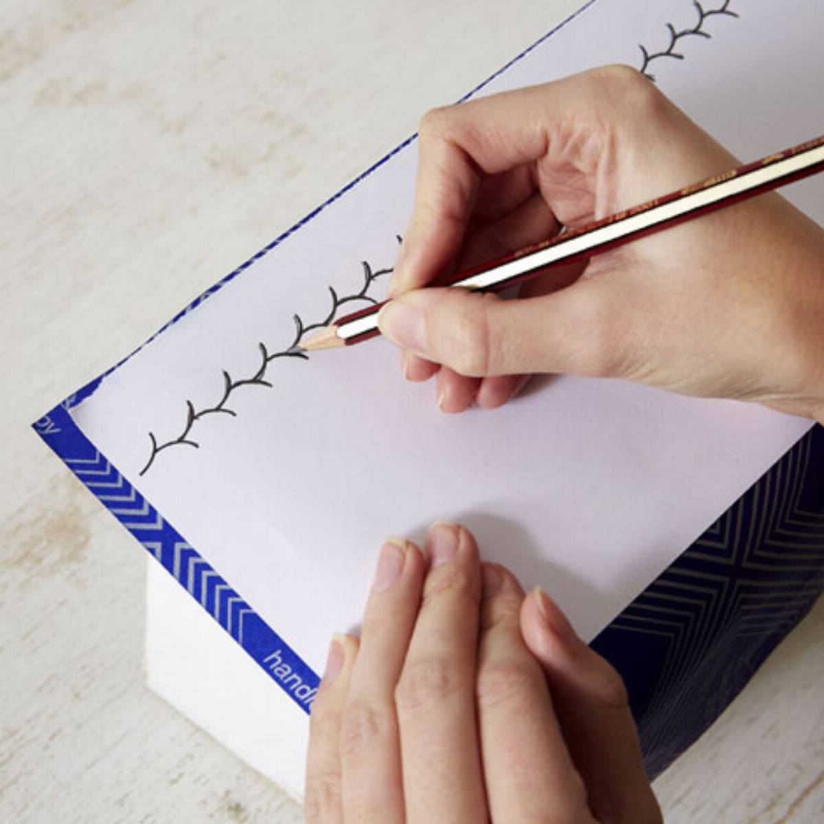 Krok 3 - kwiatowy koszyk