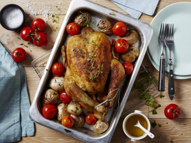 Pieczony_kurczak_z_pomidorami