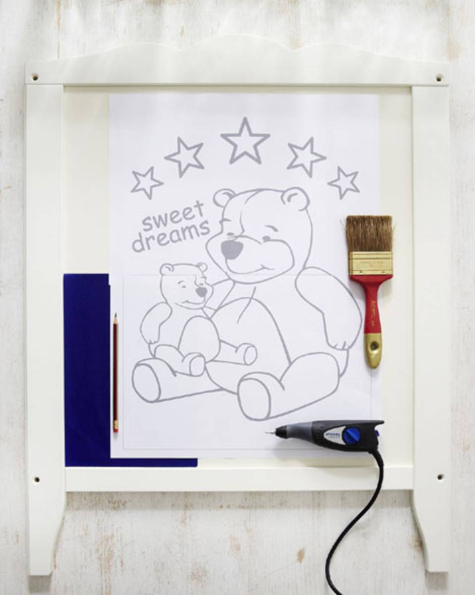 Dziecieca kolyska- materialy