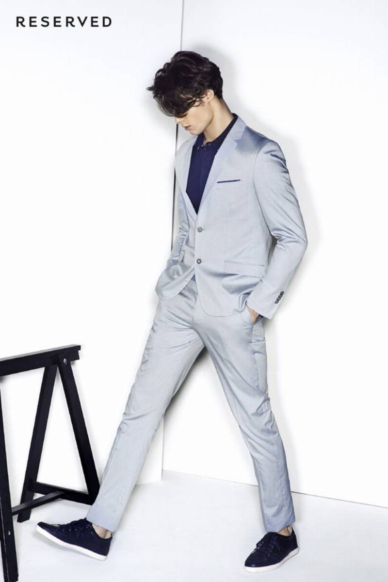 Lookbook Reserved wiosna-lato 2014 kolekcja meska