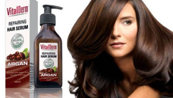 Nowość: VITAL DERM – naprawcze serum do włosów z olejem arganowym