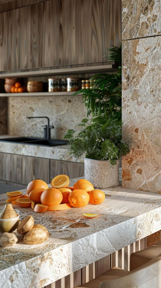 kamień we wnętrzach