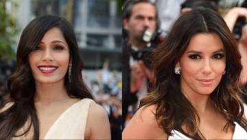 Makijaż prosto z Cannes – umaluj się jak Frieda Pinto lub Eva Longoria