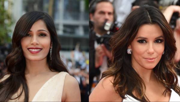 Makijaż prosto z Cannes – umaluj się jak Frieda Pinto lub Eva Longoria