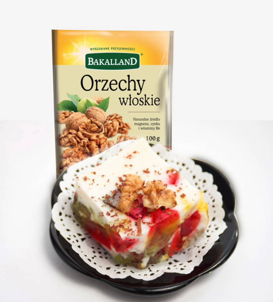 Bakalland - sernik na zimno z bakaliami