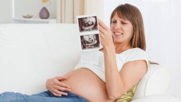 kobieta w ciąży - usg