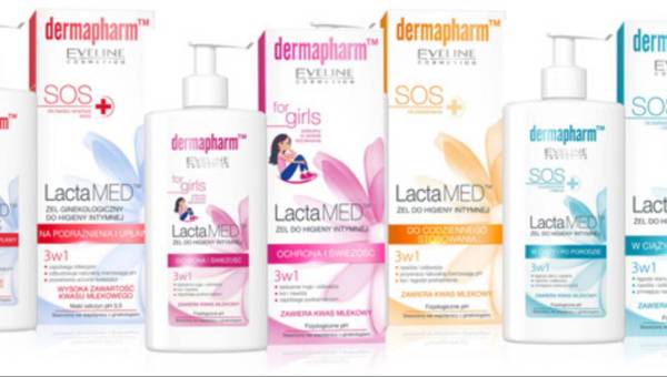 Specjalista dermtolog radzi: Dermapharm LactaMED – idealny żel do higieny intymnej