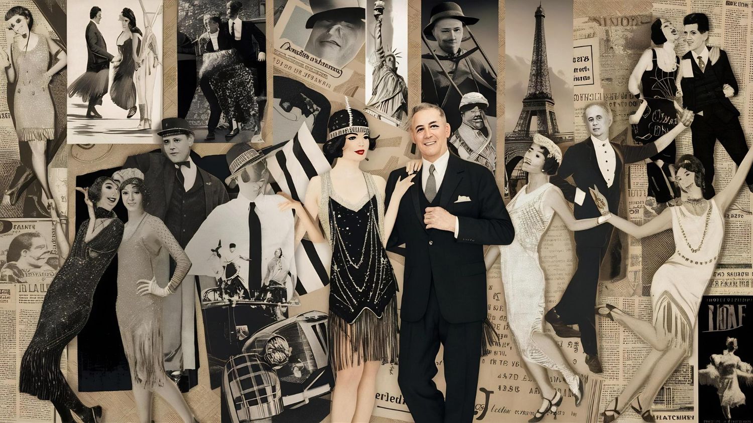Moda lat 20. – sukienki flapper z odkrytymi ramionami i krótszą spódnicą