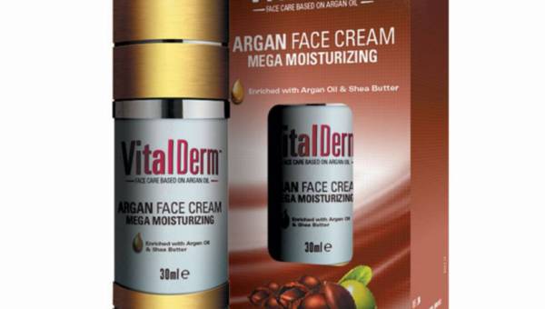 Nowość – Arganowy krem MEGA nawilżający Vital Derm
