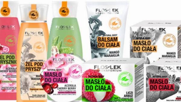 Masła, balsamy i żele do pielęgnacji ciała z linii Natural Body od Floslek