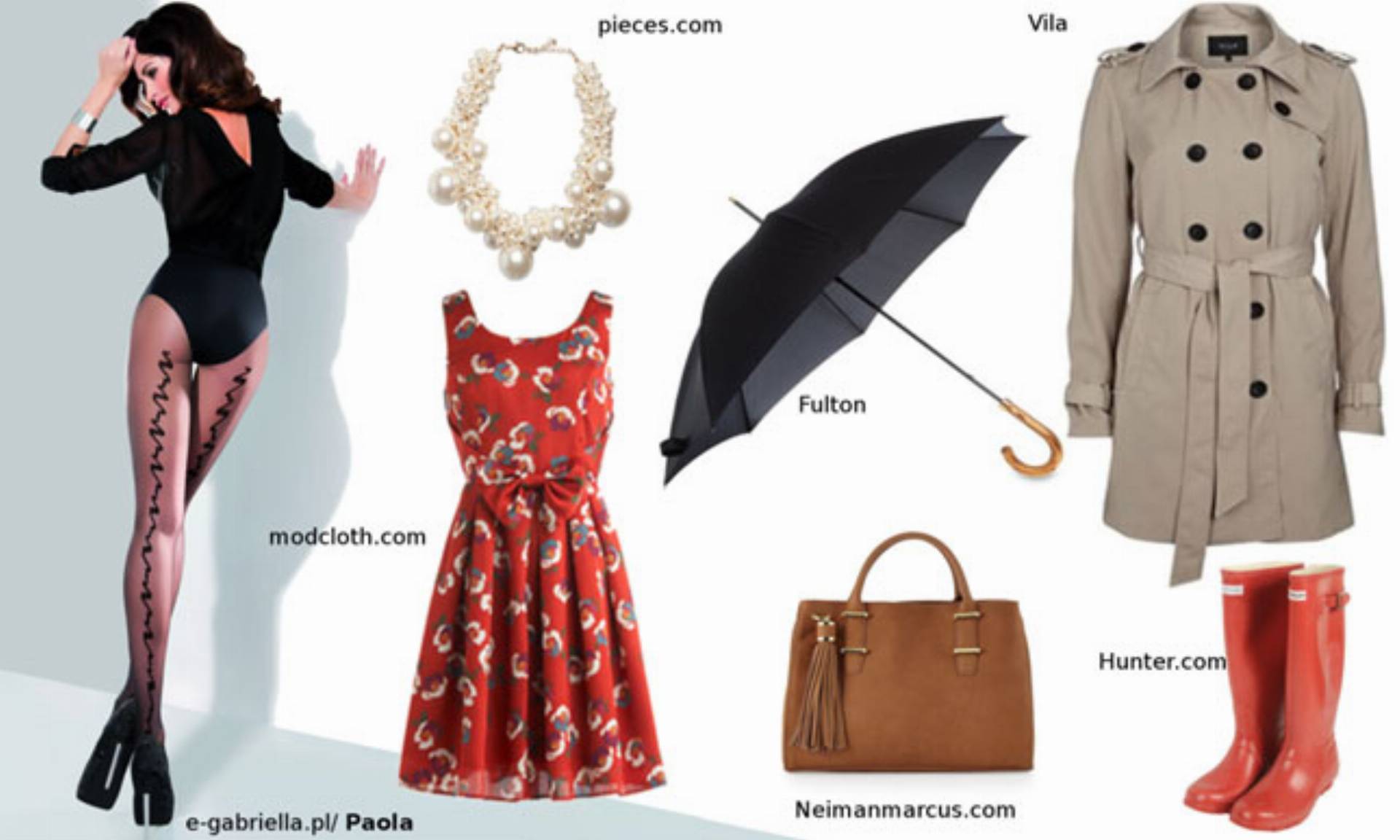 Stylizacja na deszczowe dni Paola