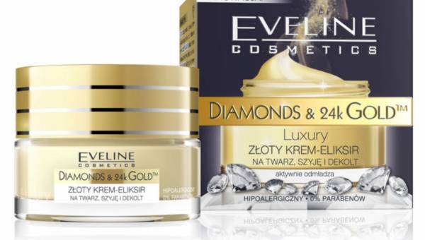 Nowość: DIAMONDS & 24k GOLD – Luxury ZŁOTY KREM-ELIKSIR NA TWARZ, SZYJĘ I DEKOLT