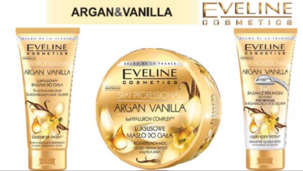 Nowość: Argan&Vanilia – nowa seria do pielęgncji ciała od Eveline Cosmetics