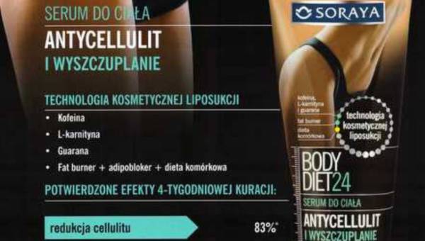 Walczymy z cellulitem oddziaływując bezpośrednio na komórki tłuszczowe – serum do ciała BODY DIET24