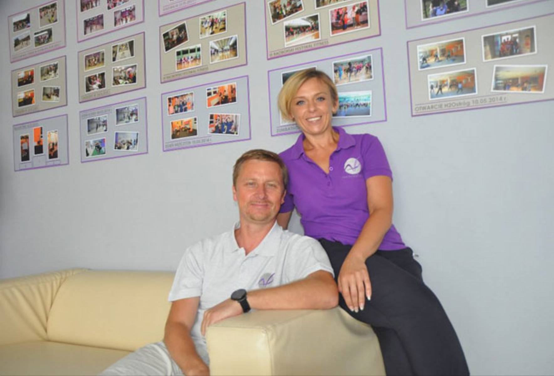 Joanna Armatys z mezem Markiem