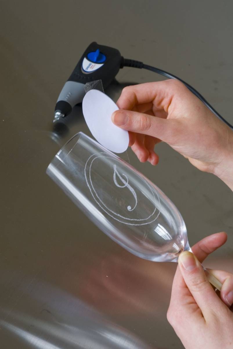 Krok 3 - kieliszki do szampana