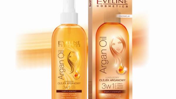 Nowość: Olejek Arganowy 3w1 do ciała, twarzy i włosów Eveline Cosmetics
