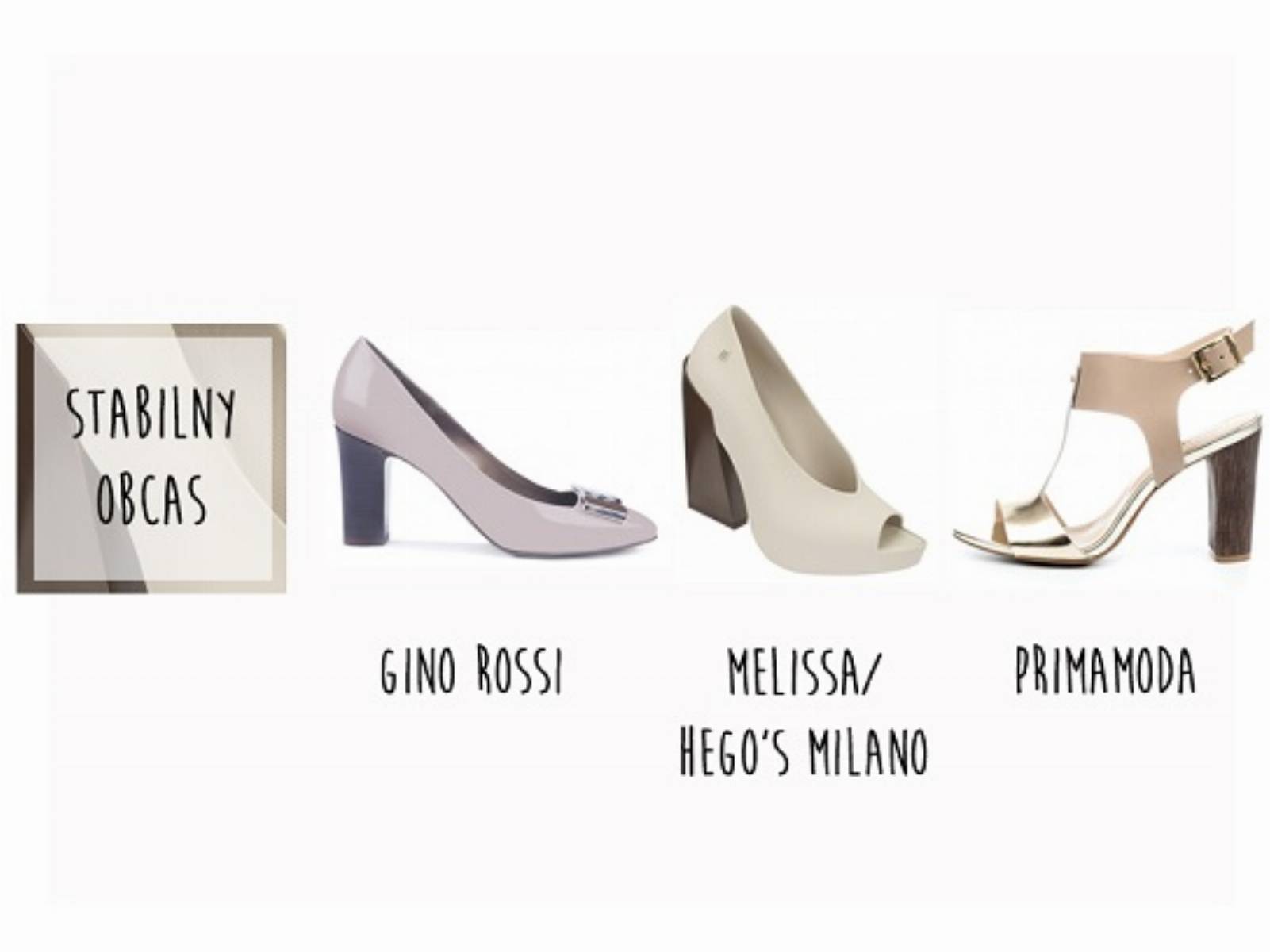 Trendy 2014 - stabilny obcas