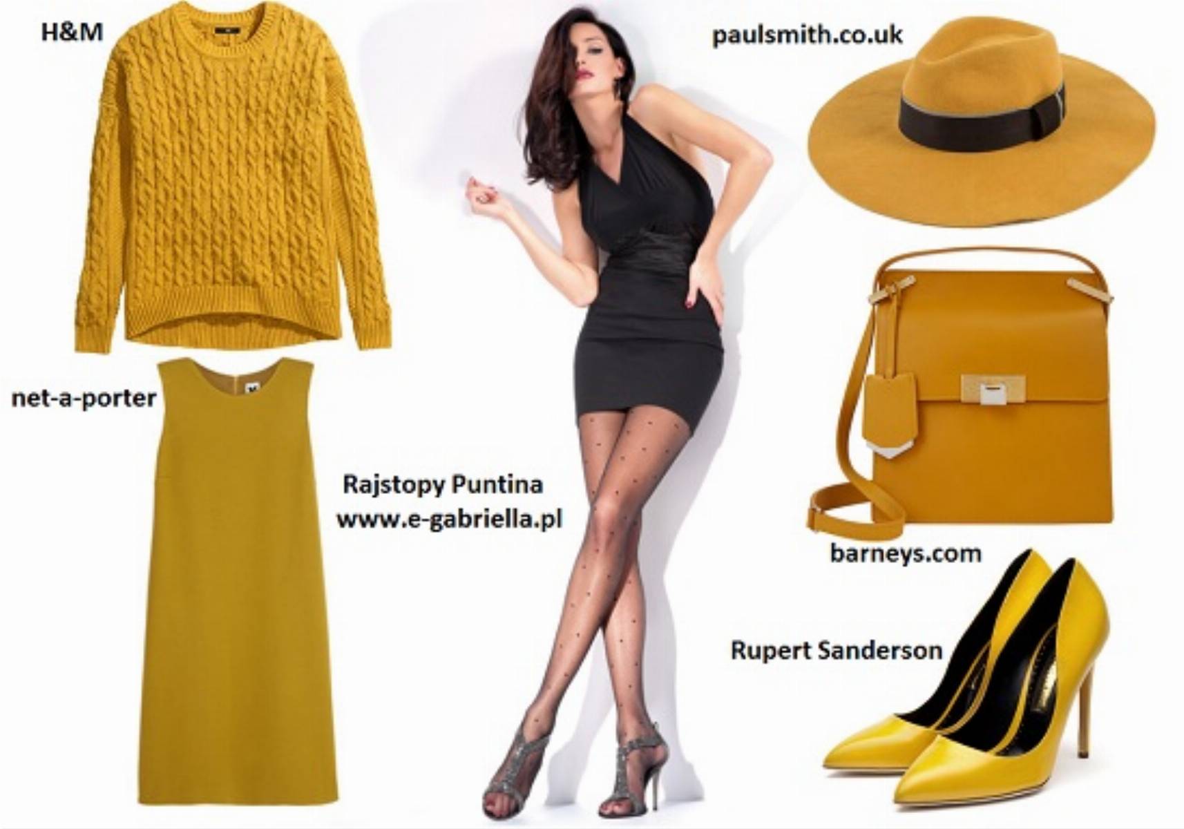 Trendy jesien 2014 - odwazne odcienie zolci