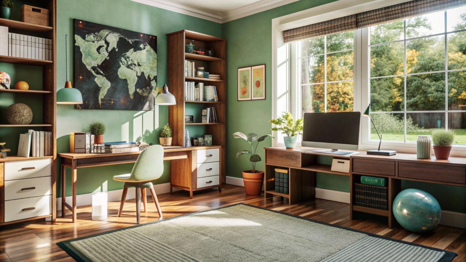 pokój do nauki dla dziecka