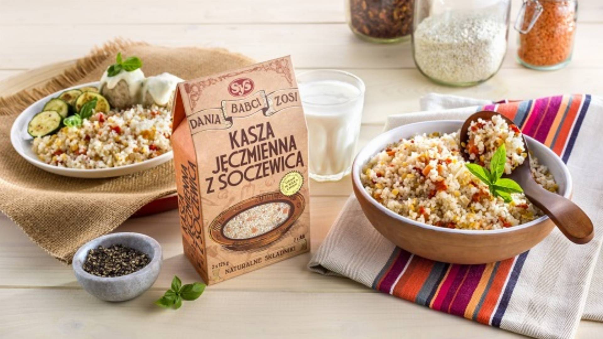 Kasza jeczmienna z soczewica SYS