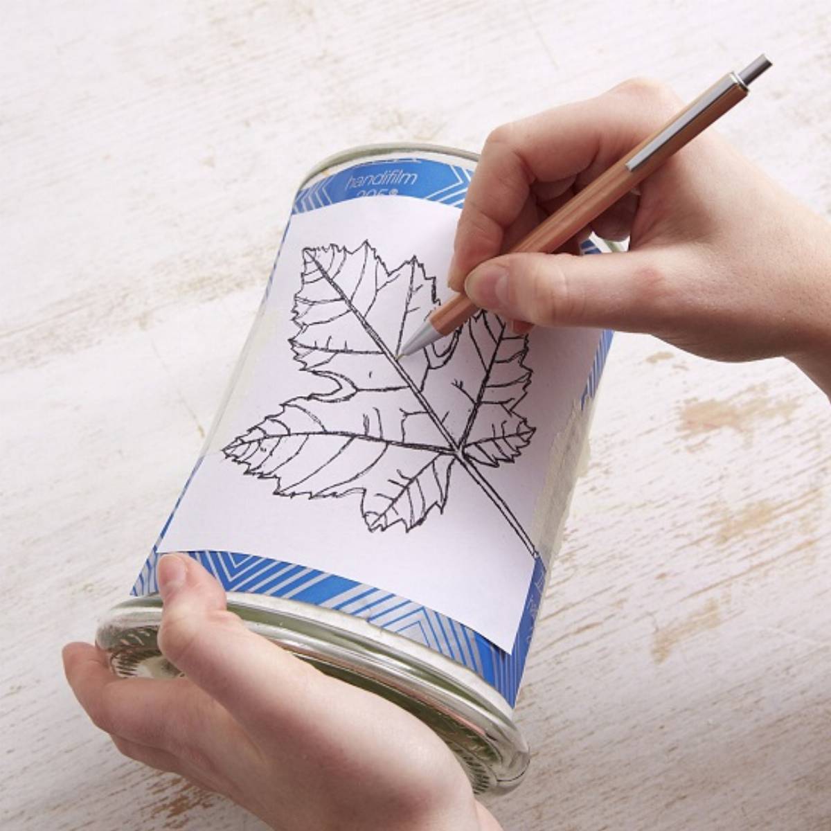 Krok 1 - jesienny swiecznik