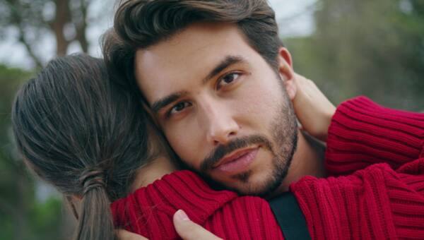 zakochany mężczyzna