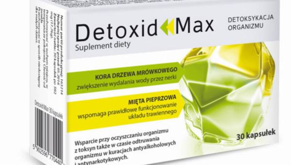 Suplement diety: Detoxid Max – detoksykacja organizmu