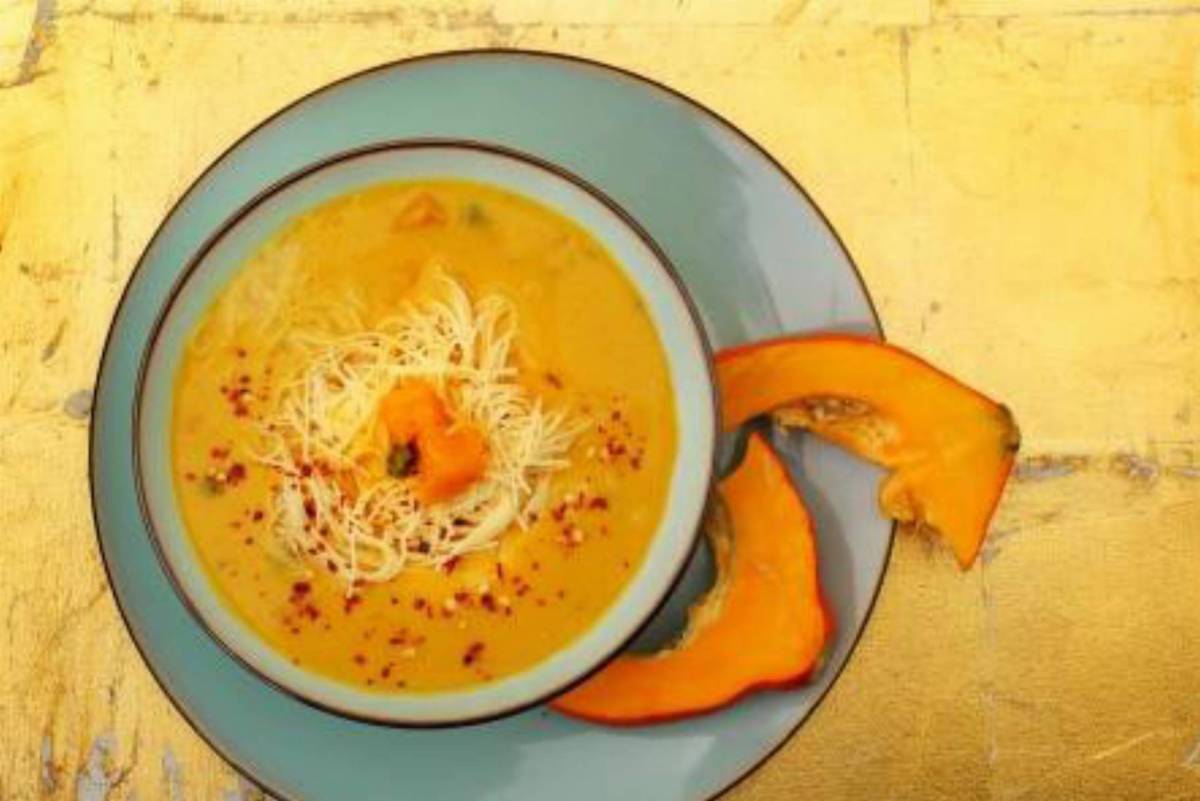 Łatwa zupa z dyni