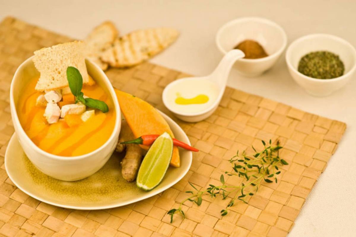 Krem-z-dyni-z-mlekiem-kokosowym