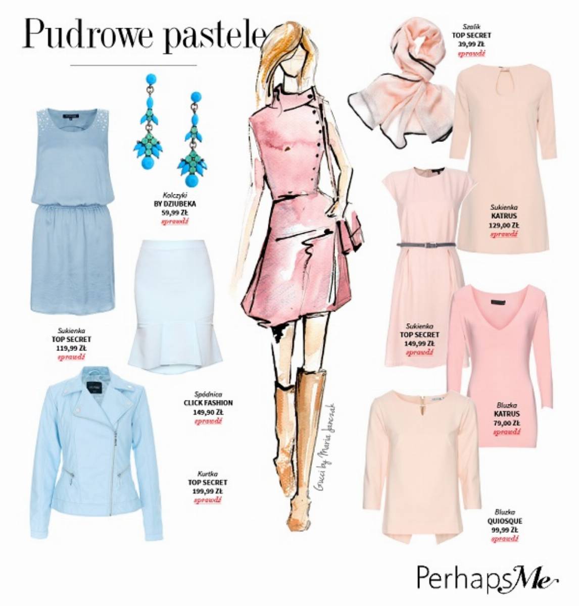 Trendy jesien 2014 - pudrowe pastele